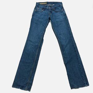 Jean Paul Damage Women's Jeans Blue Ringspun Denim Size 24
